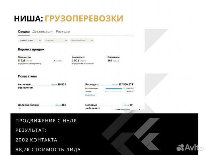 Услуги авитолога