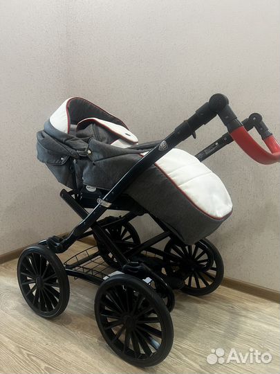 Коляска 3 в 1 bebe mobile Ines