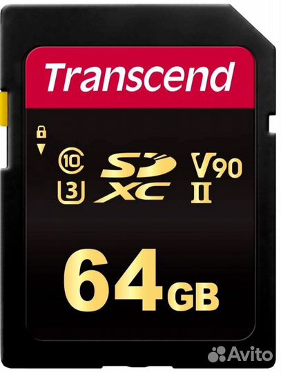 Transcend sdxc UHS-II V90 64GB