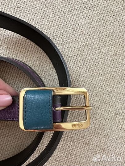 Ремни женские Furla, Armani, Max Mara