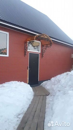 Козырек кованый