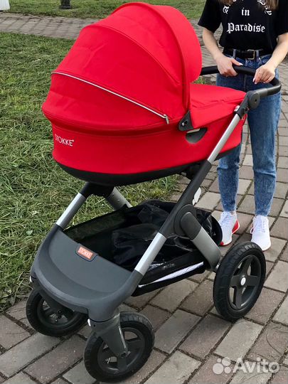Коляска stokke trailz 2в1