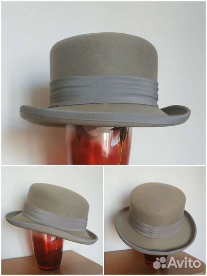 Элегантная фетровая шляпа