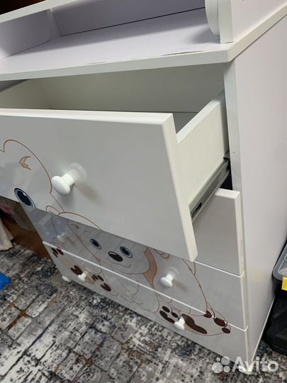 Комод с пеленальным столиком