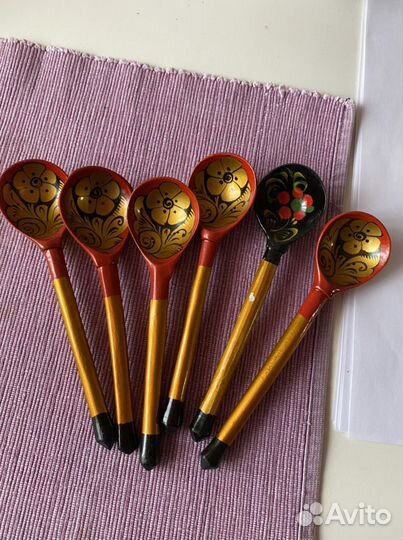 Хохлома ложки