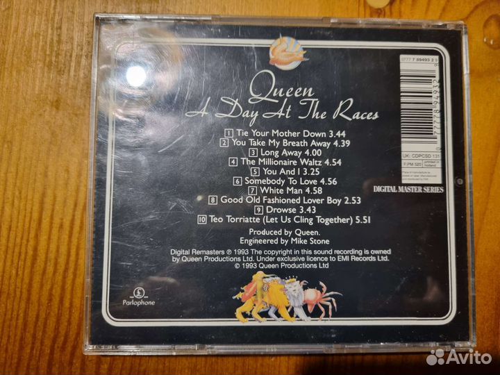 CD компакт диск Queen - A day AT the race