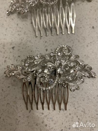 Свадебный гребень для волос