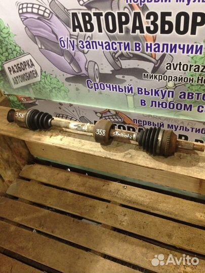 Привод передний правый Renault Symbol 2 k4m