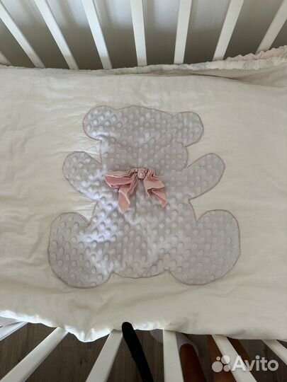 Бортики в кроватку и одеяло-конверт