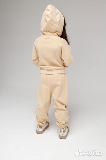 Костюм для девочек кофта + штаны 104-128