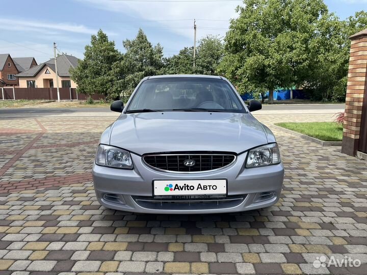 Hyundai Accent 1.5 МТ, 2007, 191 000 км