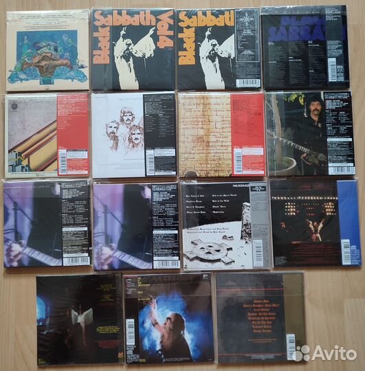 Black Sabbath & Ozzy - Mini Lp CD (новые)