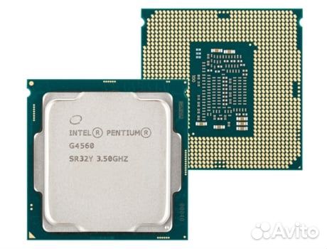Процессор Intel Pentium CPU G4560 3.50 GHz