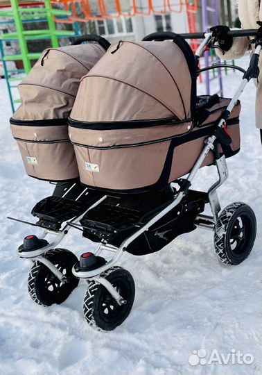 Детская коляска для двойни