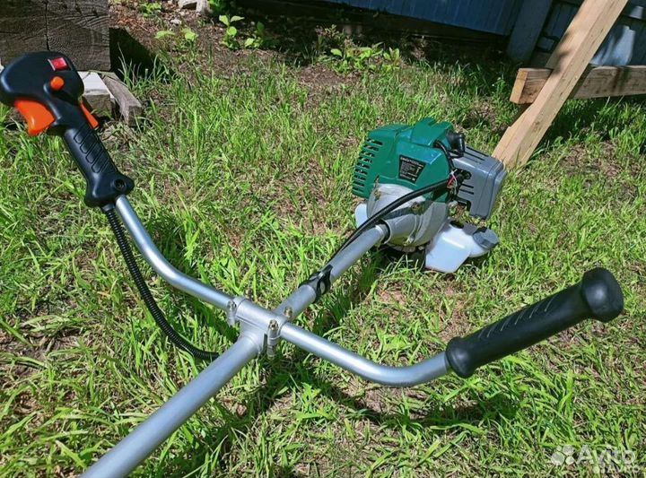 Триммер бензиновый газонокосилка мотокоса oasis