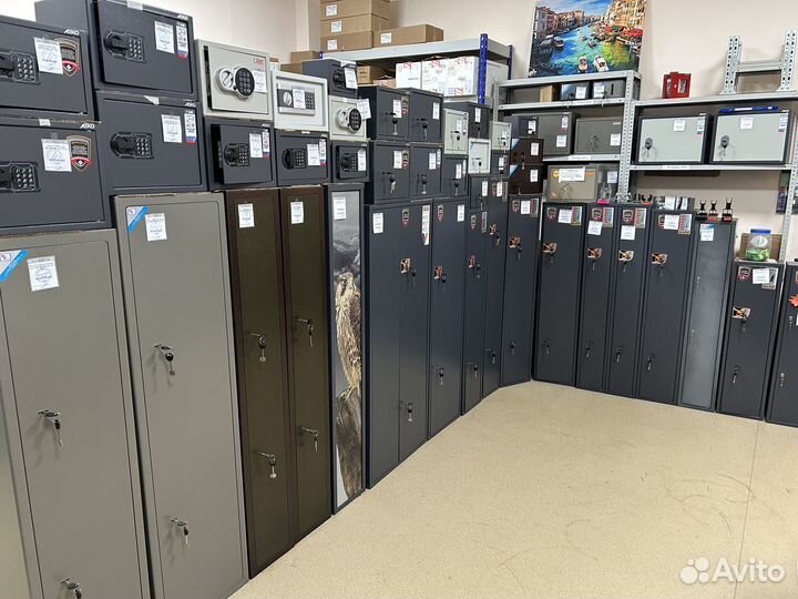 Сейф оружейный ош 3П (на 3 ствола до 148 см) 2 мм