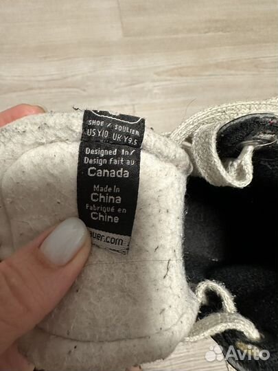 Коньки хоккейные детские размер 9 r