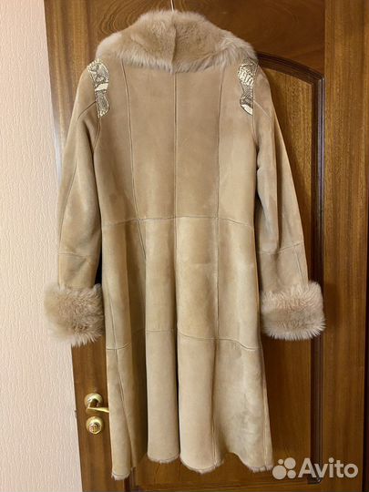 Дубленка натуральная женская 44 46
