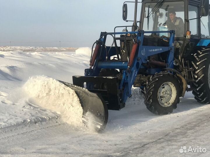 Отвал коммунальный двухсторонний поворотный