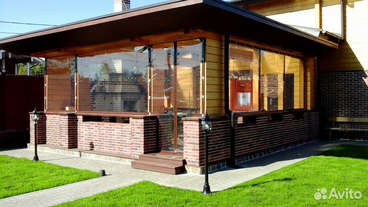 Прозрачные пвх окна