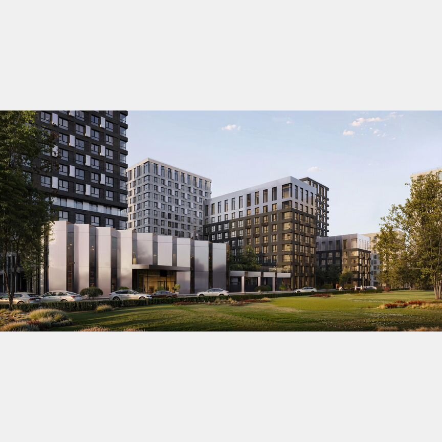 1-к. квартира, 52,2 м², 2/14 эт.