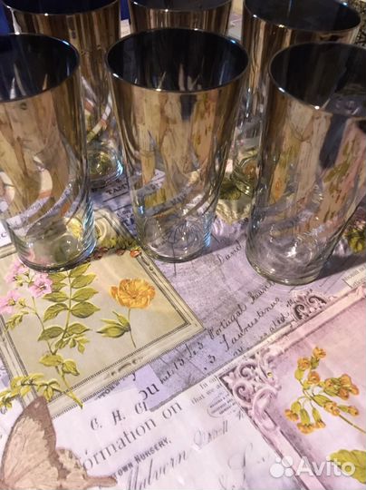 Стаканы легкие стекло (новые, Чехия)