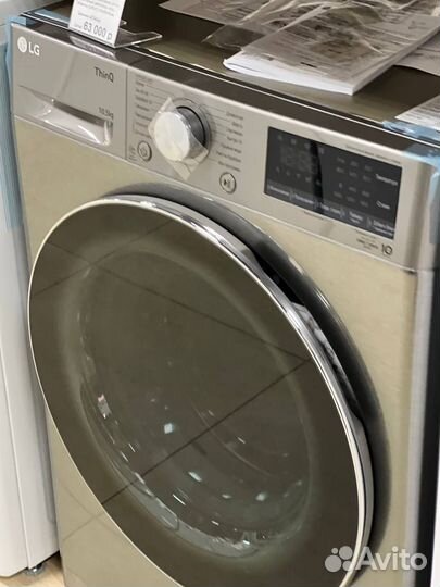 Стиральная машина LG TW4V5RS2S 10,5кг серебристый