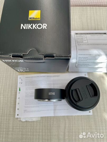 Nikkor Z 28mm f/2.8 (полнокадровый)
