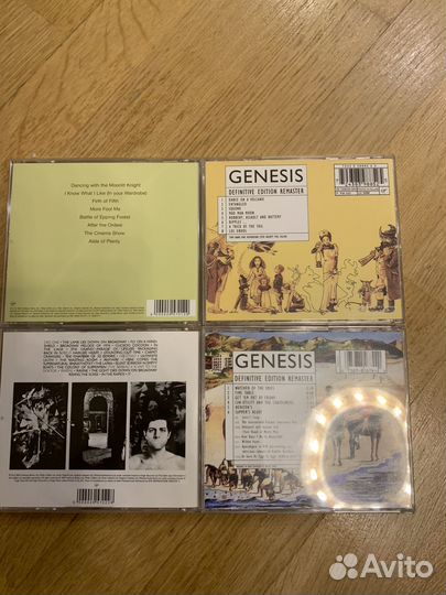 Genesis 4 CD (фирменные)