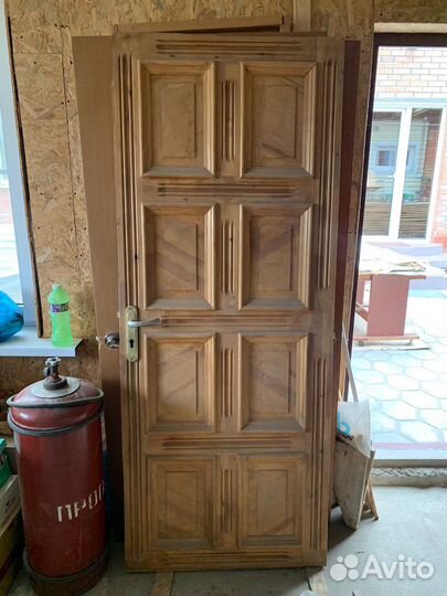 Дверь деревянная бу без коробки