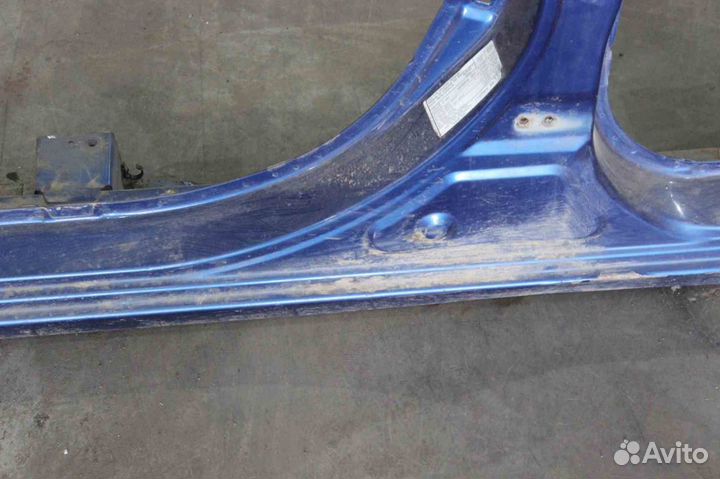 Порог левый железо Mitsubishi Lancer (Митсубиси Ла