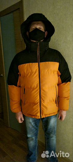 Куртка-пуховик zara Hooded. Размер XL 50 –54