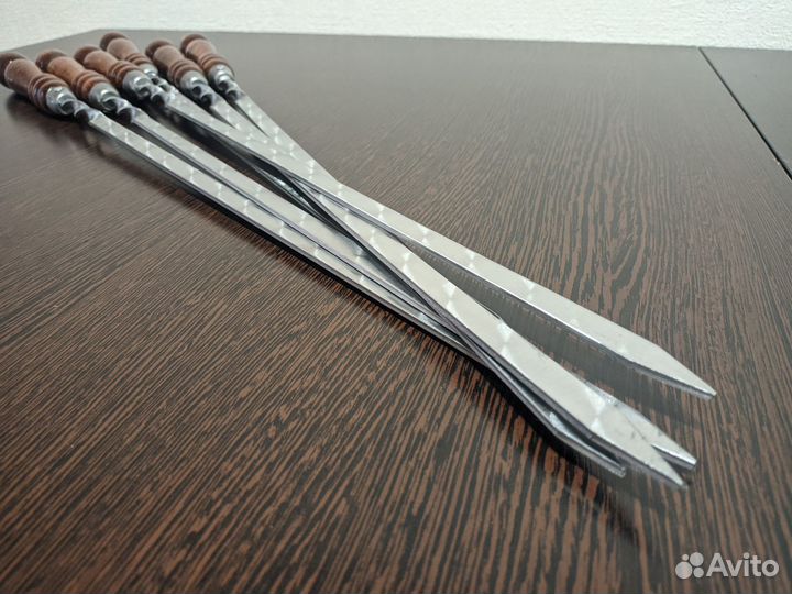 Шампура с деревянной ручкой