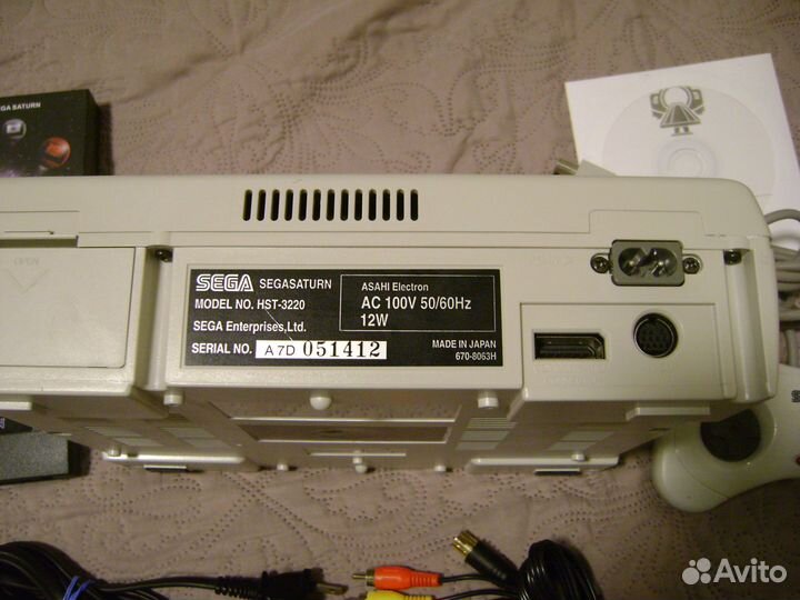 Sega Saturn ntsc, запускает CD-R