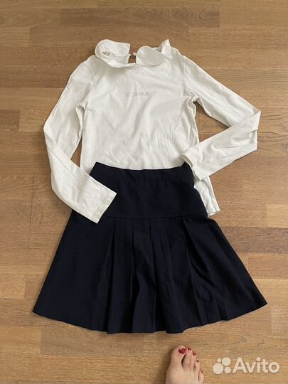 Школьные вещи пакетом 140 146 на девочку