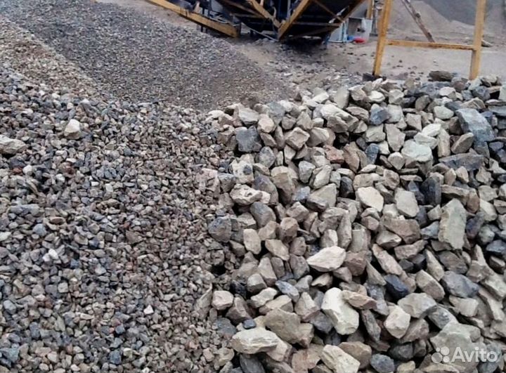 Щебень гравийный под парковку