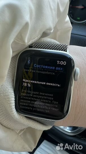 Часы apple watch 6 40 mm