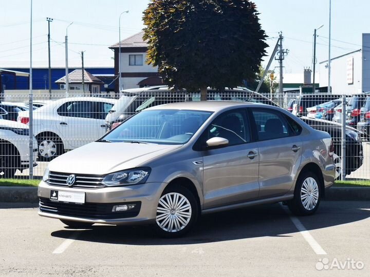 Volkswagen Polo 1.6 AT, 2019, 52 000 км
