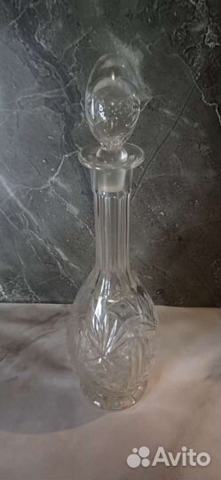 Графин хрустальный ссср, винтаж