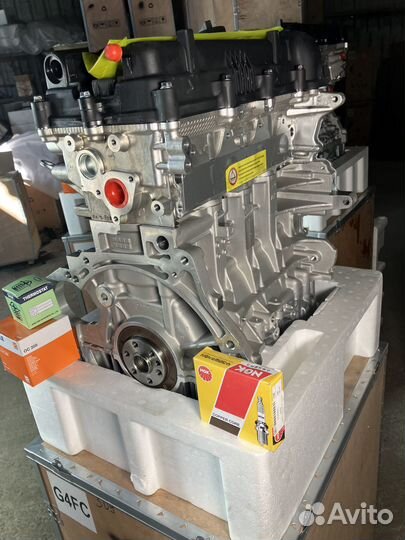 Новый двигатель мотор Hyundai ix35 Tucson 2.0 G4NA