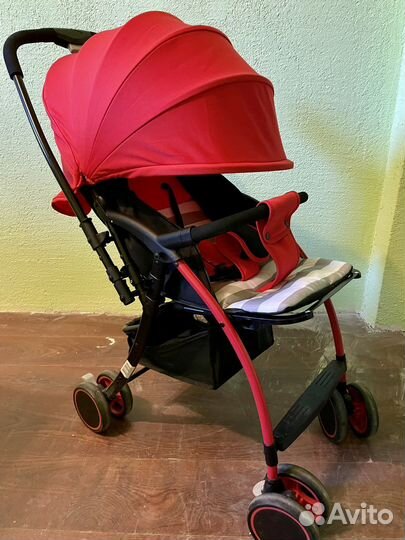 Коляска babyton mobile red