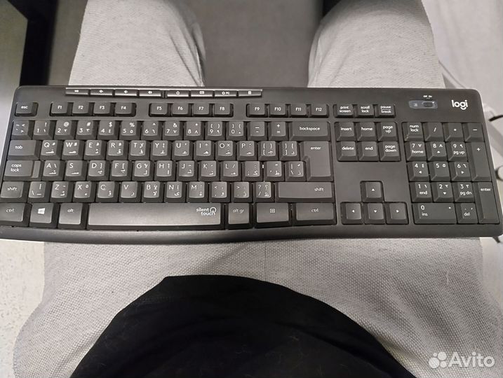 Logitech m220 + Logitech k295 (en+ar)