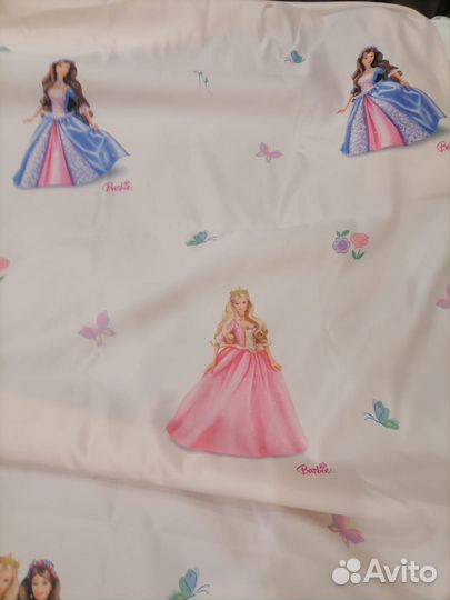Шторы для девочек - Барби-принцесса