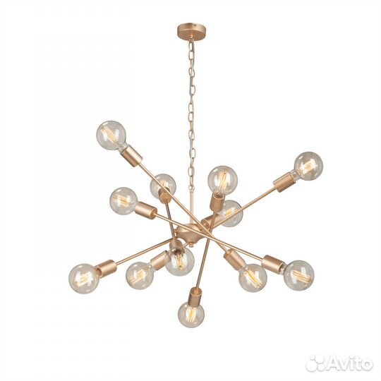 Люстра подвесная в спальню лофт