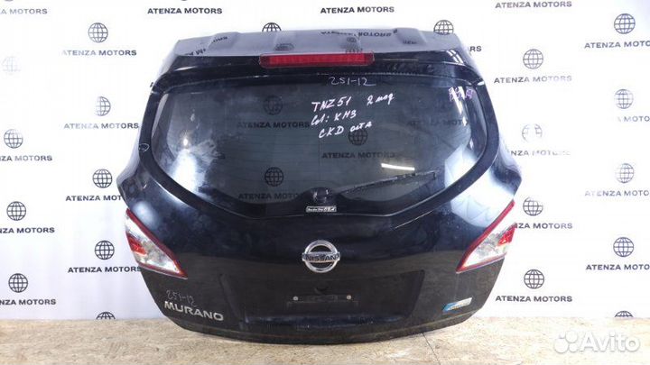 Крышка багажника Nissan Murano 51 2009(б/у)