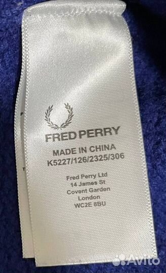 Fred perry свитшот, свитер (оригинал,идеал)