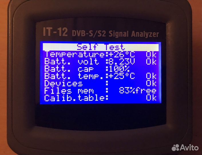 Анализатор сигналов DVB-S/S2 - Planar IT-12