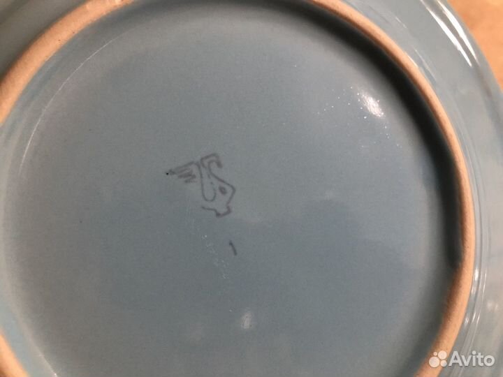 Тарелки керамические + стаканы