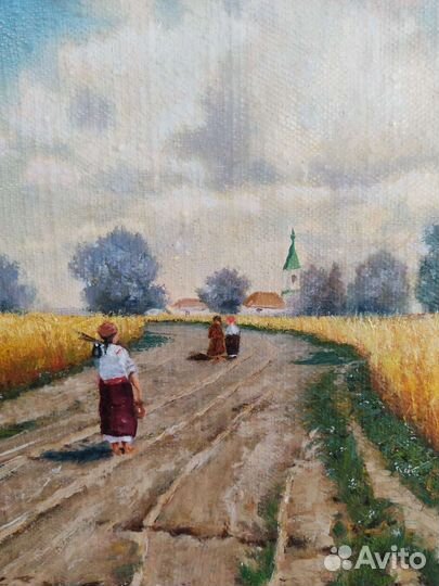 Картина маслом на холсте