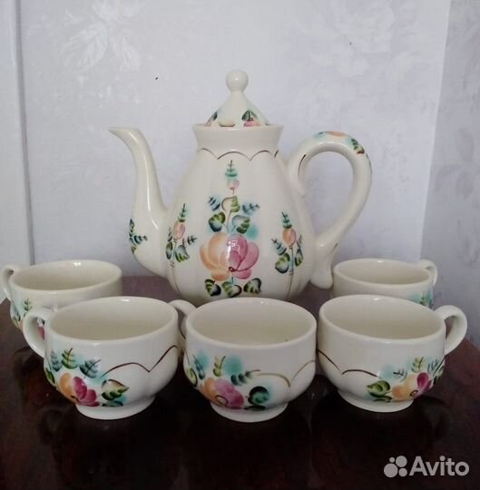 Чайный сервиз Семикаракорская керамика СССР